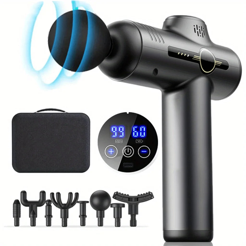 99 Level Massage Gun Deep Muscle Relax Body Neck Massager
