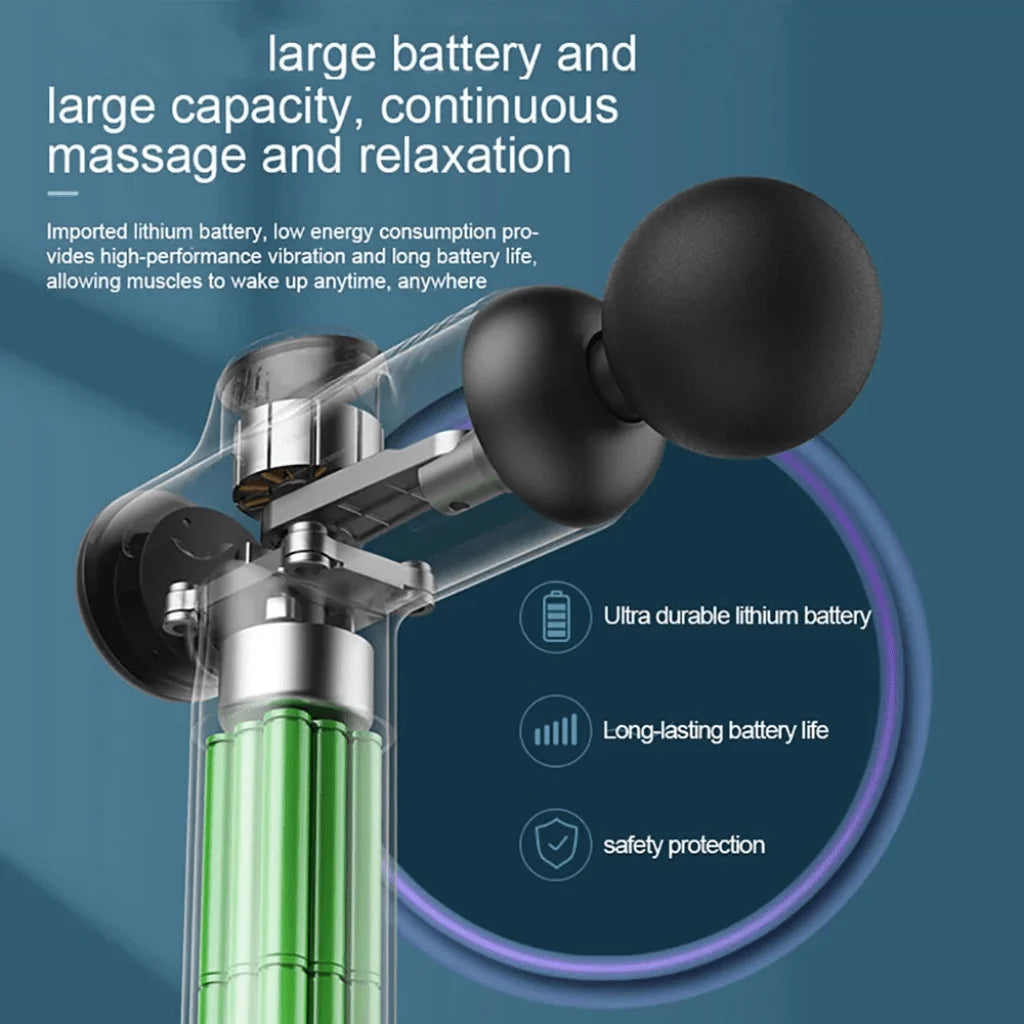 99 Level Massage Gun Deep Muscle Relax Body Neck Massager