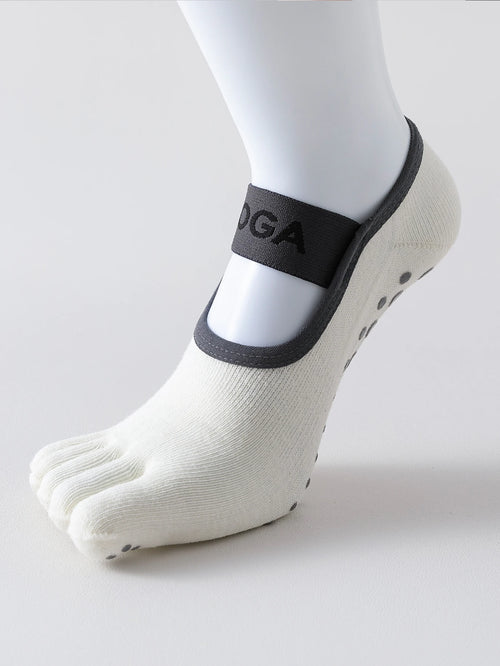 Five finger socks, professional anti slip for yoga & pilates