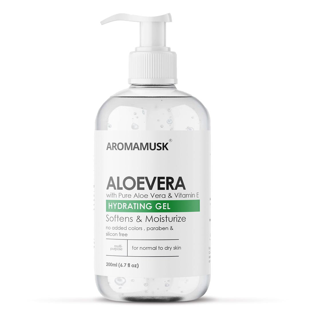 Aloe Vera Gel for Face – Enriched with Pure Aloe & Vitamin E for Hydrated, Glowing Skin