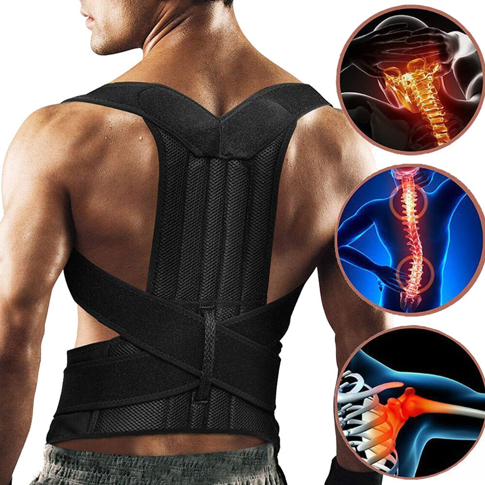 Adjustable Posture Corrector Low Back Support  Belt
