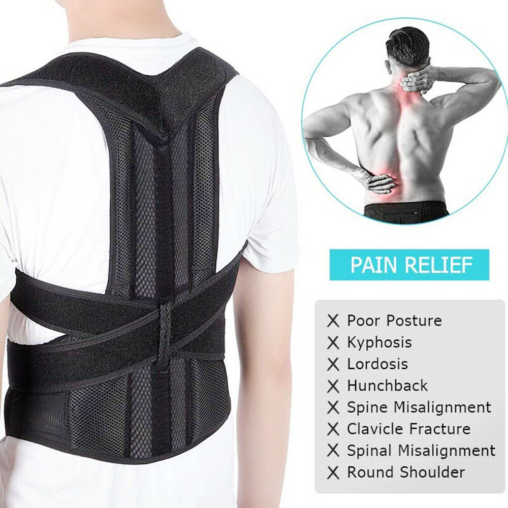 Adjustable Posture Corrector Low Back Support  Belt