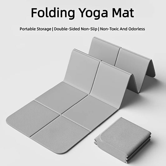Foldable Yoga Mat Eco Friendly Travel Fitness