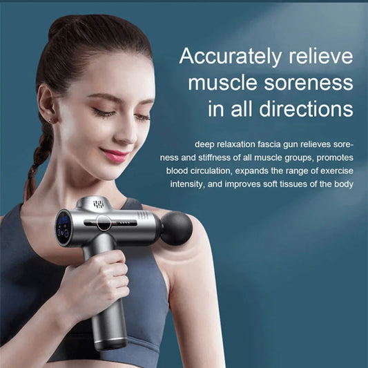 99 Level Massage Gun Deep Muscle Relax Body Neck Massager